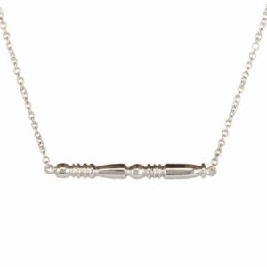 Deadwood silver necklace 2