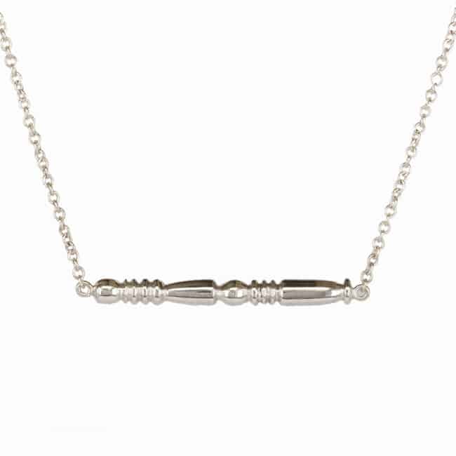 Deadwood silver necklace 2